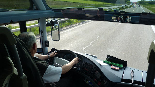 Profesión de conductor de autobuses y tranvías.